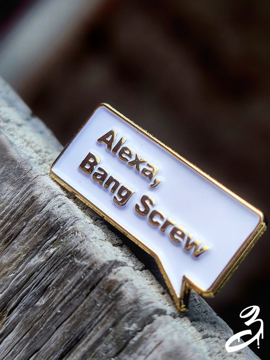 Gold Alexa Lapel Pin