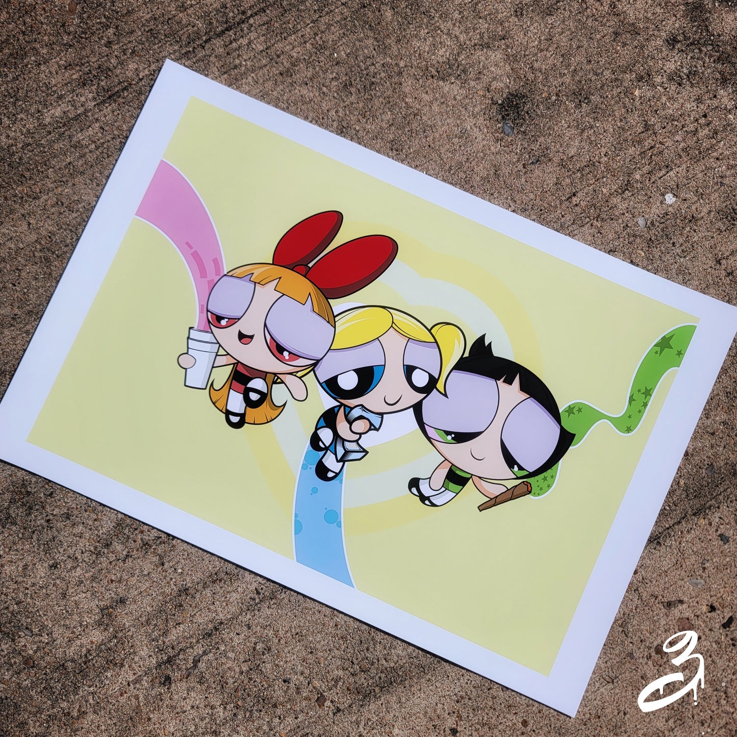 PowerPuffs Giclee Print