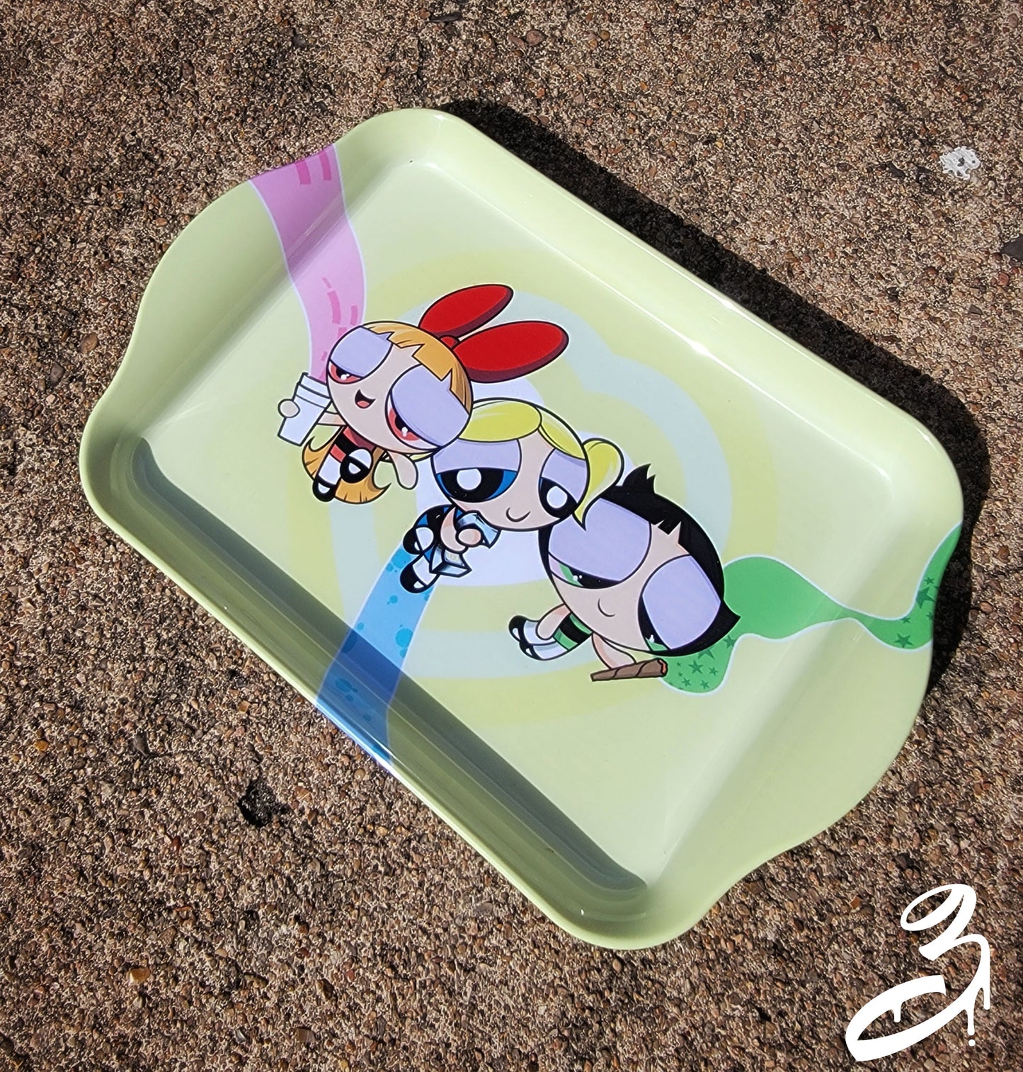 Power Puff Gang Rolling Tray